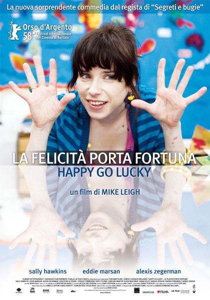 Locandina italiana La felicità porta fortuna - Happy Go Lucky