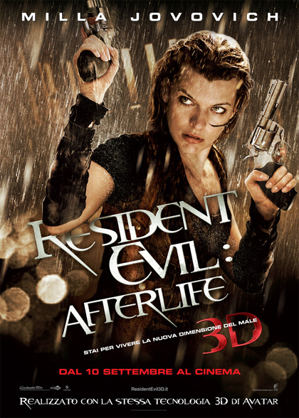 Locandina italiana Resident Evil: Afterlife